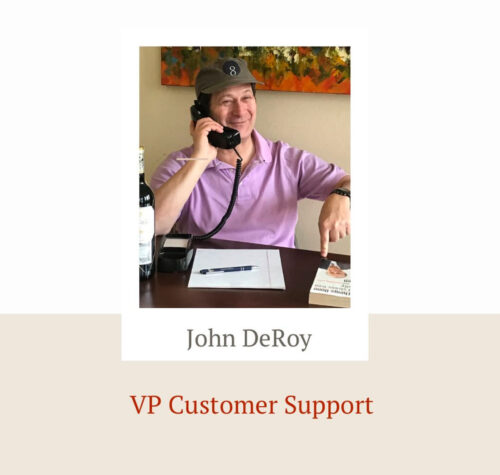 John DeRoy as Vice President of Customer Support.